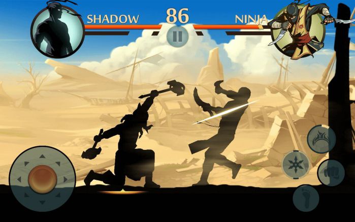 Rất Hay: Tải Shadow Fight ‪2 Hack iOS Full tiền, kim cương‬